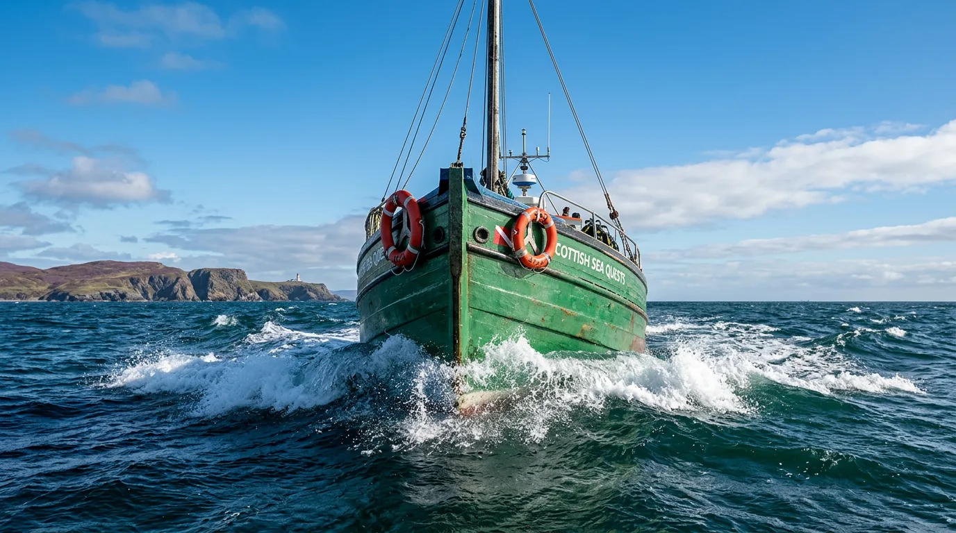 MV Jean Elaine at sea