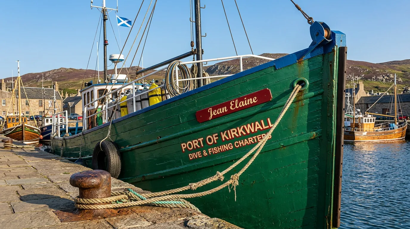 MV Sharon Rose in harbour